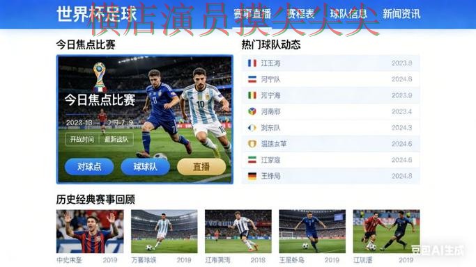 FIFA World Cup 2026专栏:世界杯竞猜平台直播入口+直播全面精选 FIFA World Cup 2026专栏:世界杯竞猜平台直播入口+直播全面精选